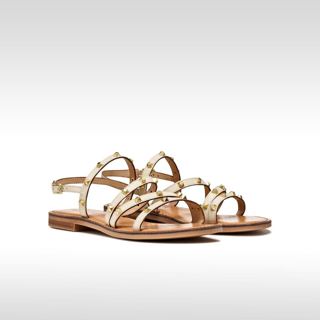 Sandales Femme MADDALUSIA C WOMAN Blanc Cassé 4/7
