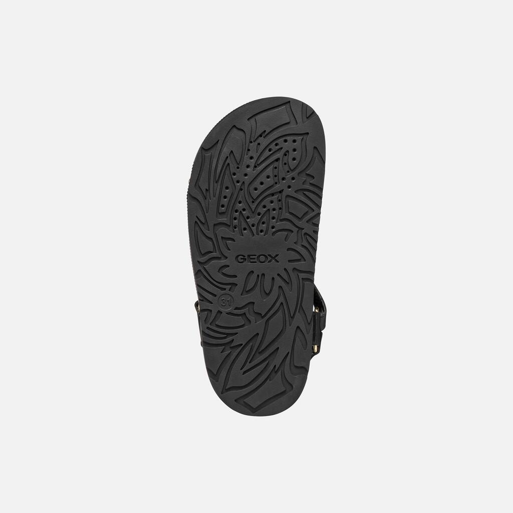 Sandales Fille SANDAL FOAMMENTERA GIRL Noir 7/7