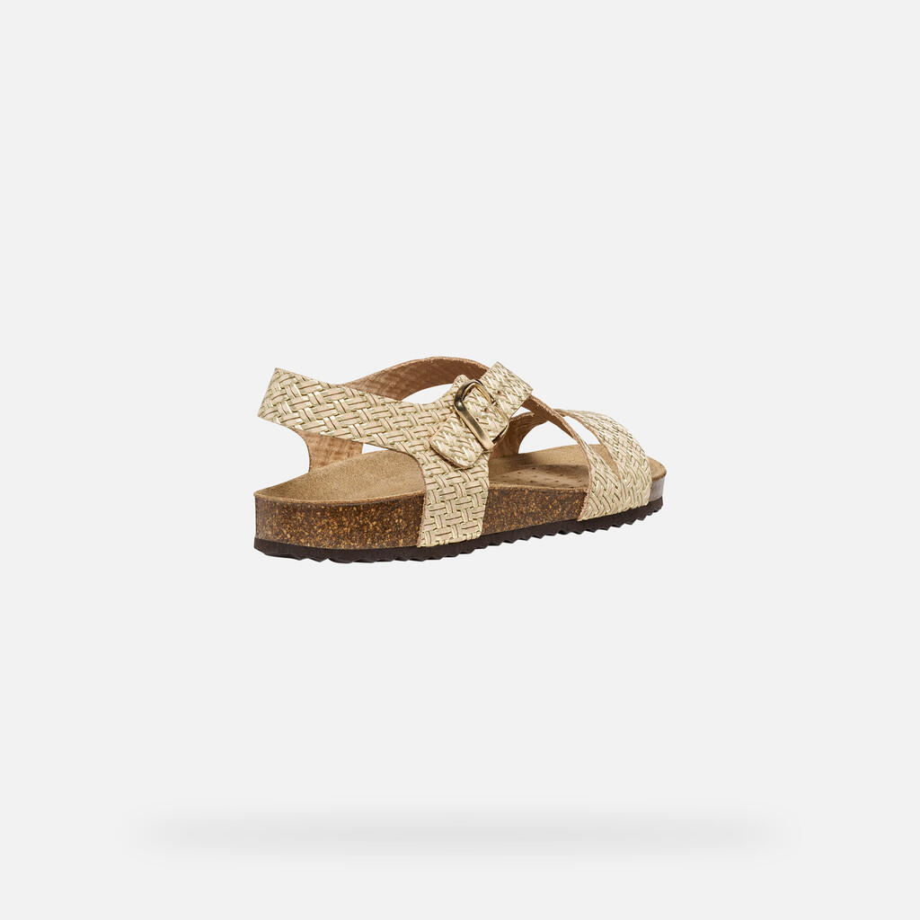 Sandales Femme D BRIONIA Or Clair 7/7