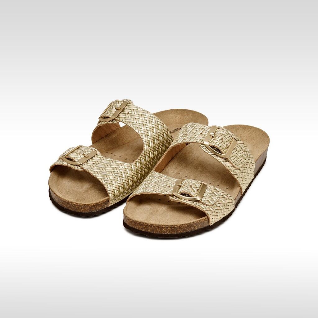 Sandales Femme BRIONIA WOMAN Or Clair 4/7