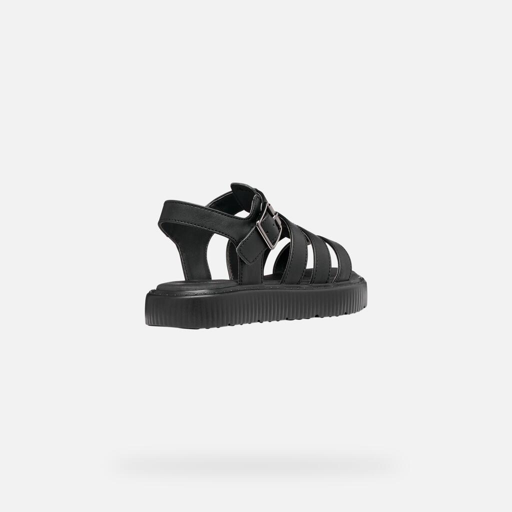 Sandales Fille SANDAL KODETTE GIRL Noir 6/7