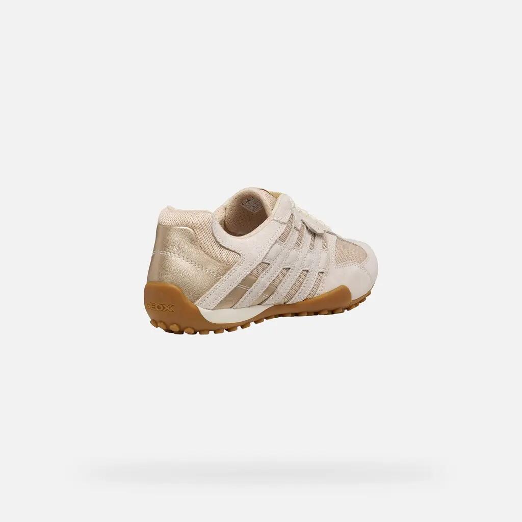 Baskets Femme Beige Geox 5/7