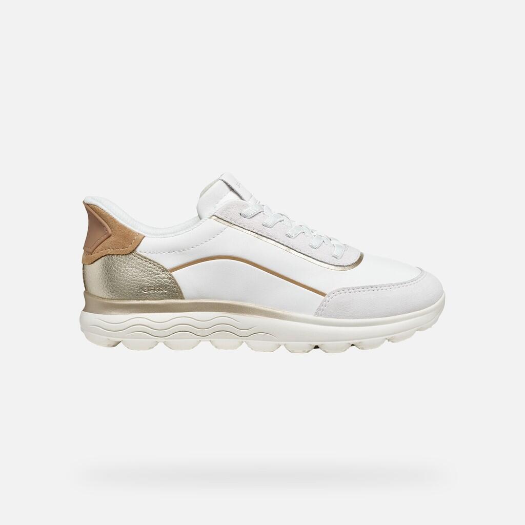 Baskets Femme Baskets Geox D657MA Blanc Geox 2/7