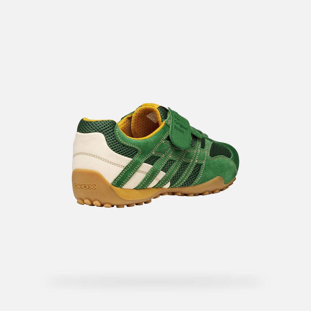Baskets Homme U SNAKE ORIGINAL Vert 5/7