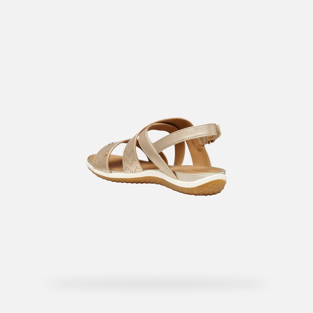 Sandales Femme D SANDAL VEGA Or Clair 6/7