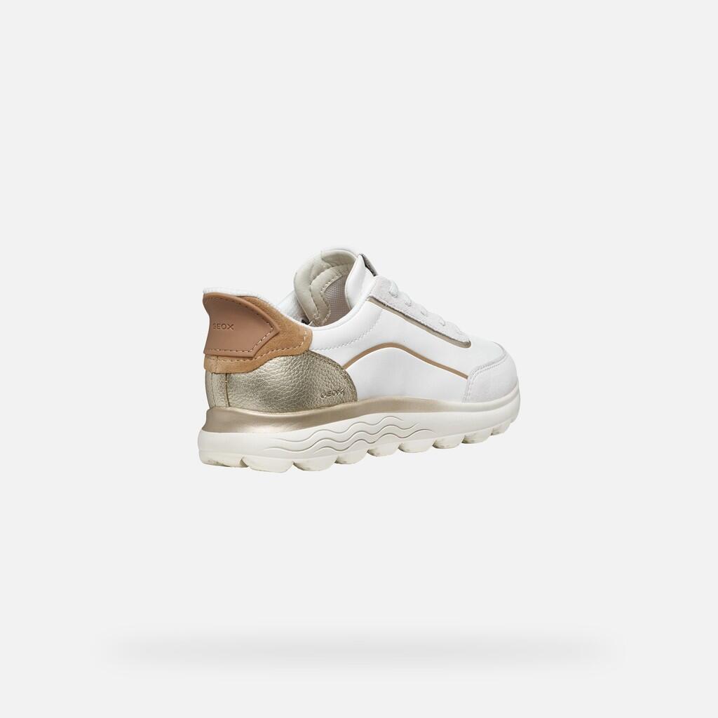 Baskets Femme Baskets Geox D657MA Blanc Geox 5/7