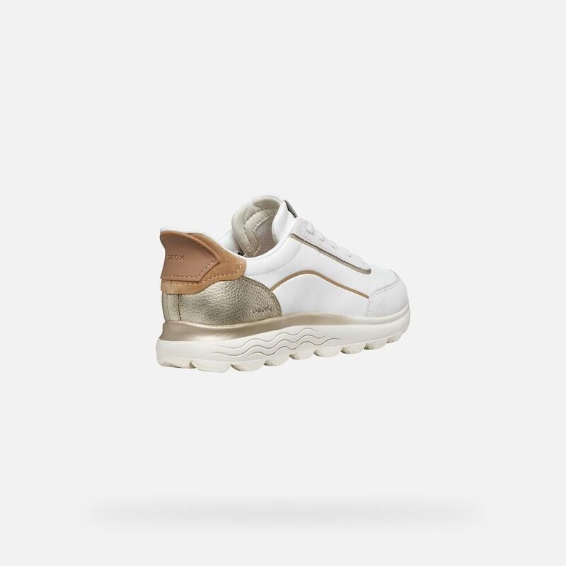 Baskets Femme Baskets Geox D657MA Blanc Geox