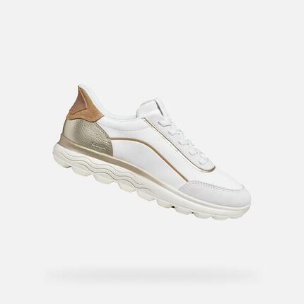 Baskets Femme Baskets Geox D657MA Blanc Geox