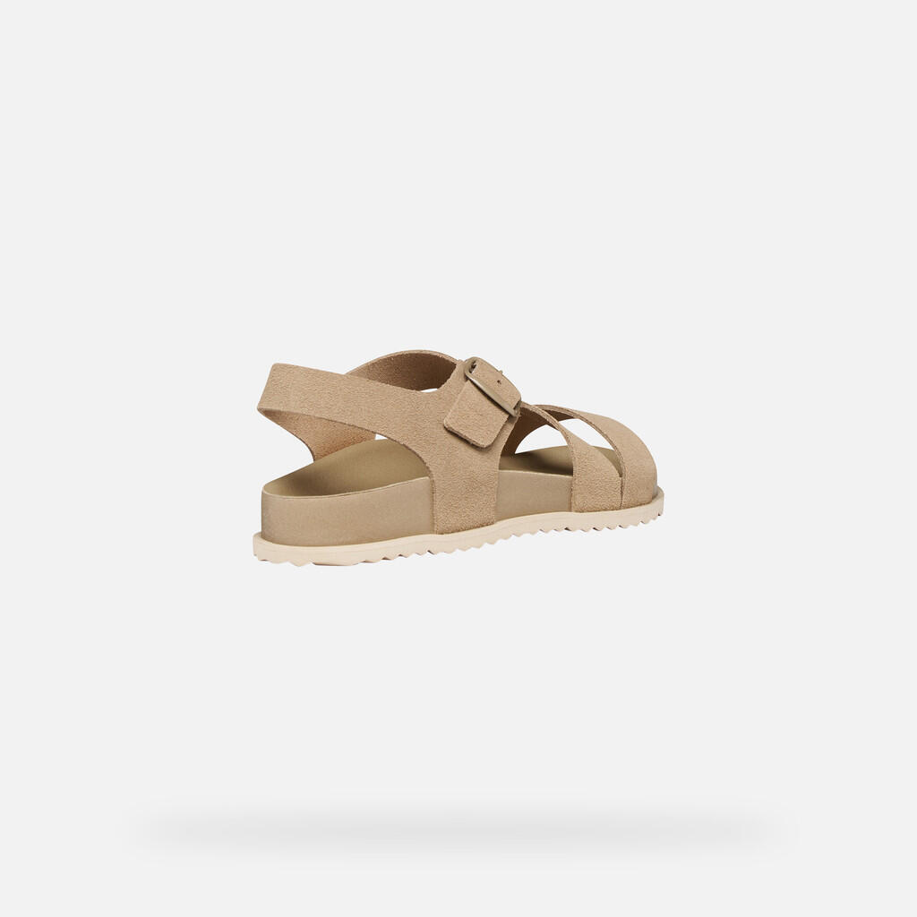 Sandales Femme D SANDYBETT Taupe Clair 7/7