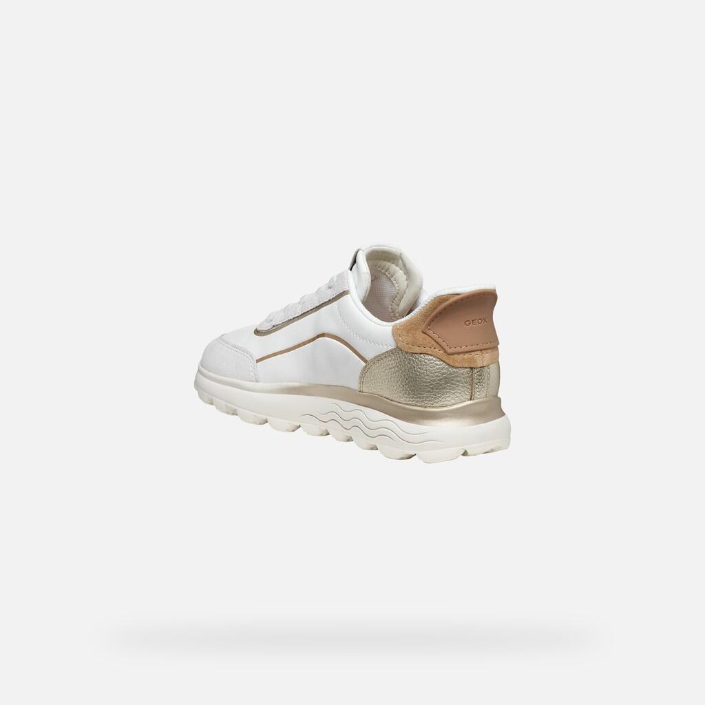 Baskets Femme Baskets Geox D657MA Blanc Geox 4/7
