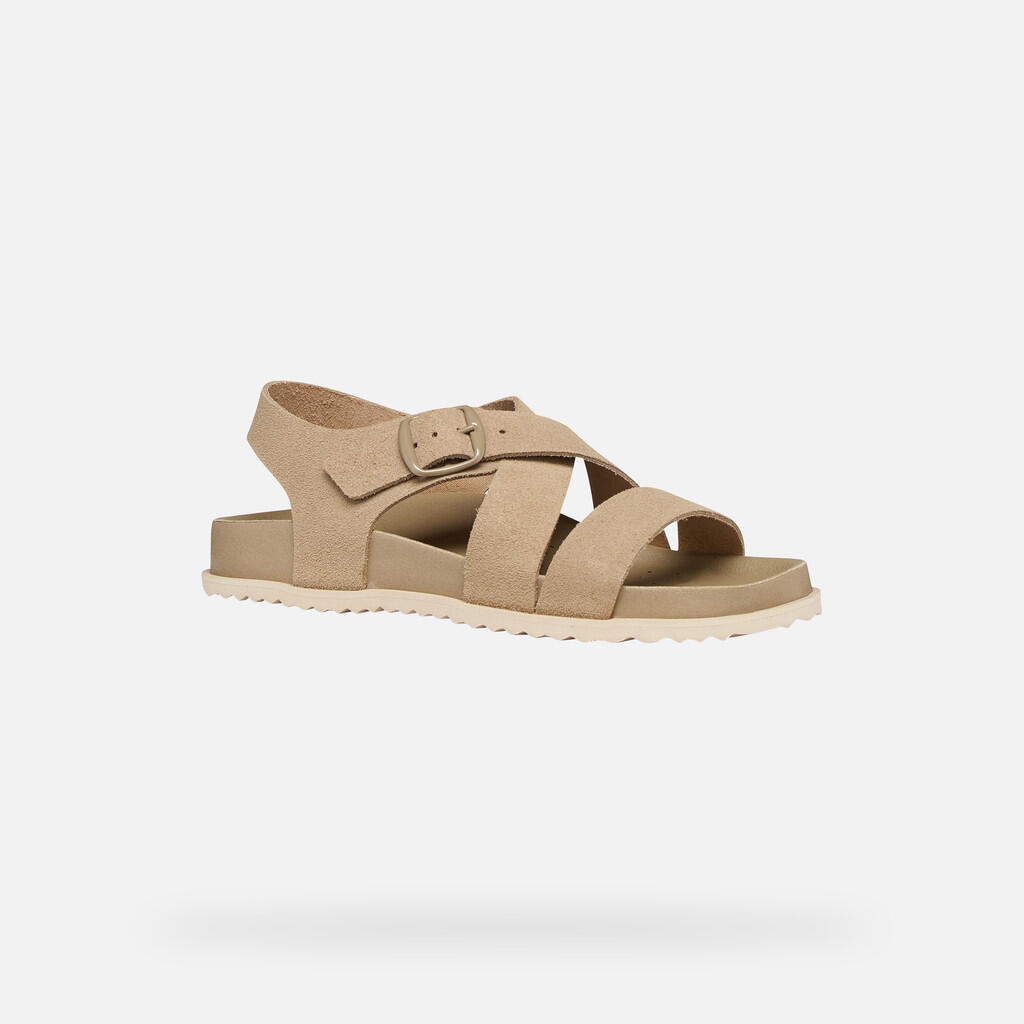 Sandales Femme D SANDYBETT Taupe Clair 5/7