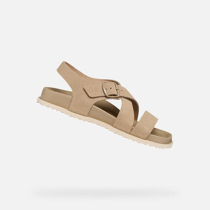 Sandales Cuir Geox Sandybett - Femme