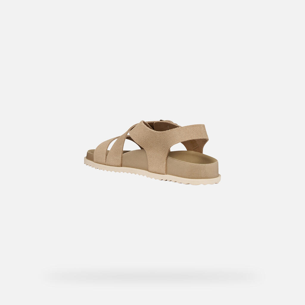 Sandales Femme D SANDYBETT Taupe Clair 6/7
