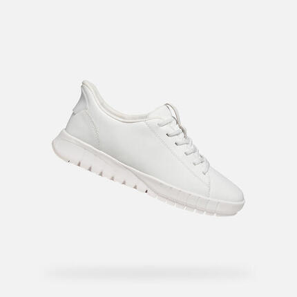 Baskets Femme D FLEXTRIDE PLUS Blanc