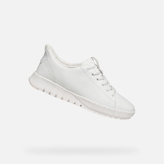 Baskets Femme D FLEXTRIDE PLUS Blanc