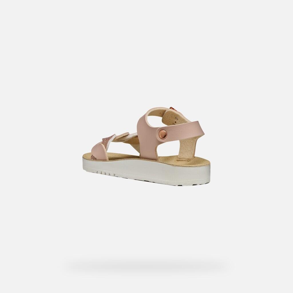Sandales Fille J SANDAL COSTAREI GI Rose Clair 5/7