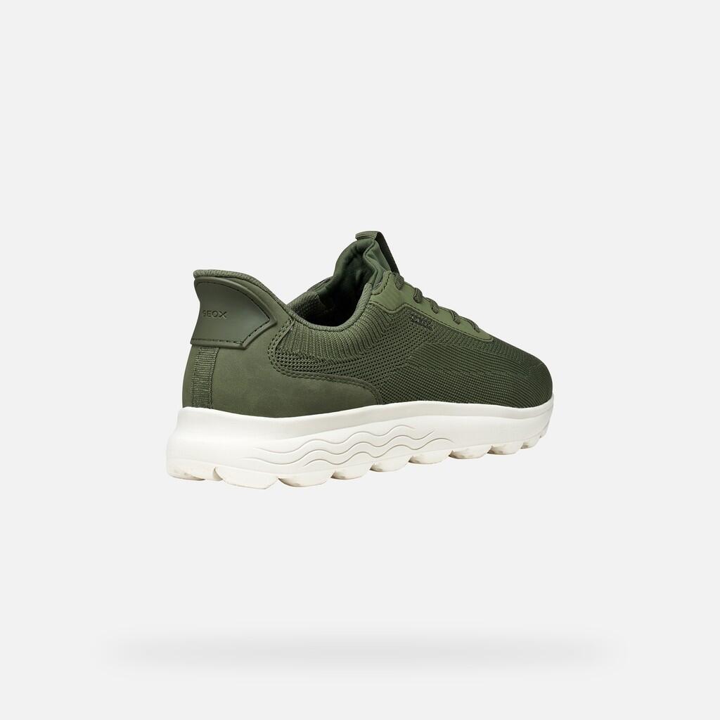 Baskets Homme Baskets olive Geox U55MPA Vert Geox 5/7
