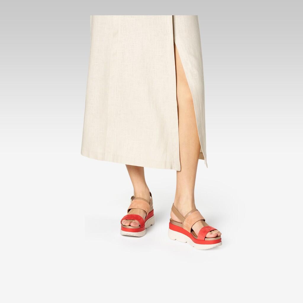 Sandales Femme GARDENIA WOMAN Beige Rosé/Marron Clair 3/7