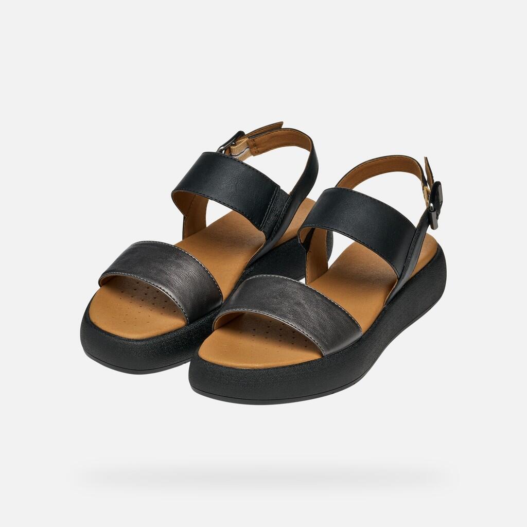 Sandales Femme CAMALEI WOMAN Canon De Fusil/Noir 4/7