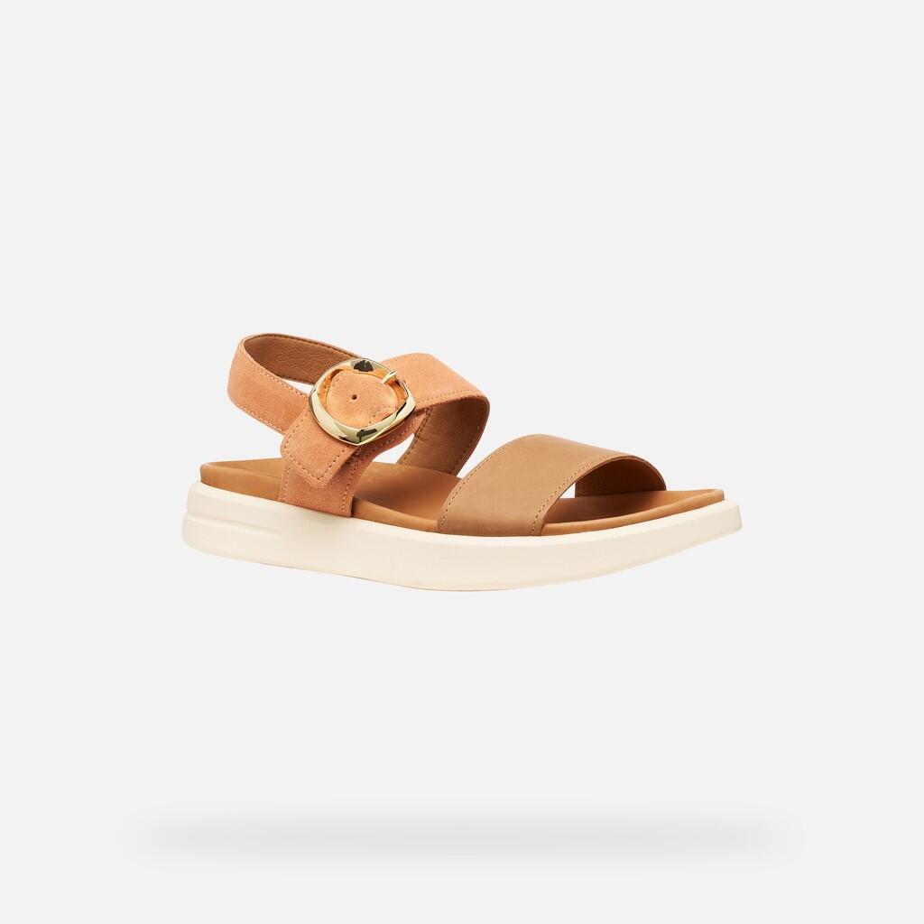 Sandales Femme D XAND 2S Pêche/Beige 3/7