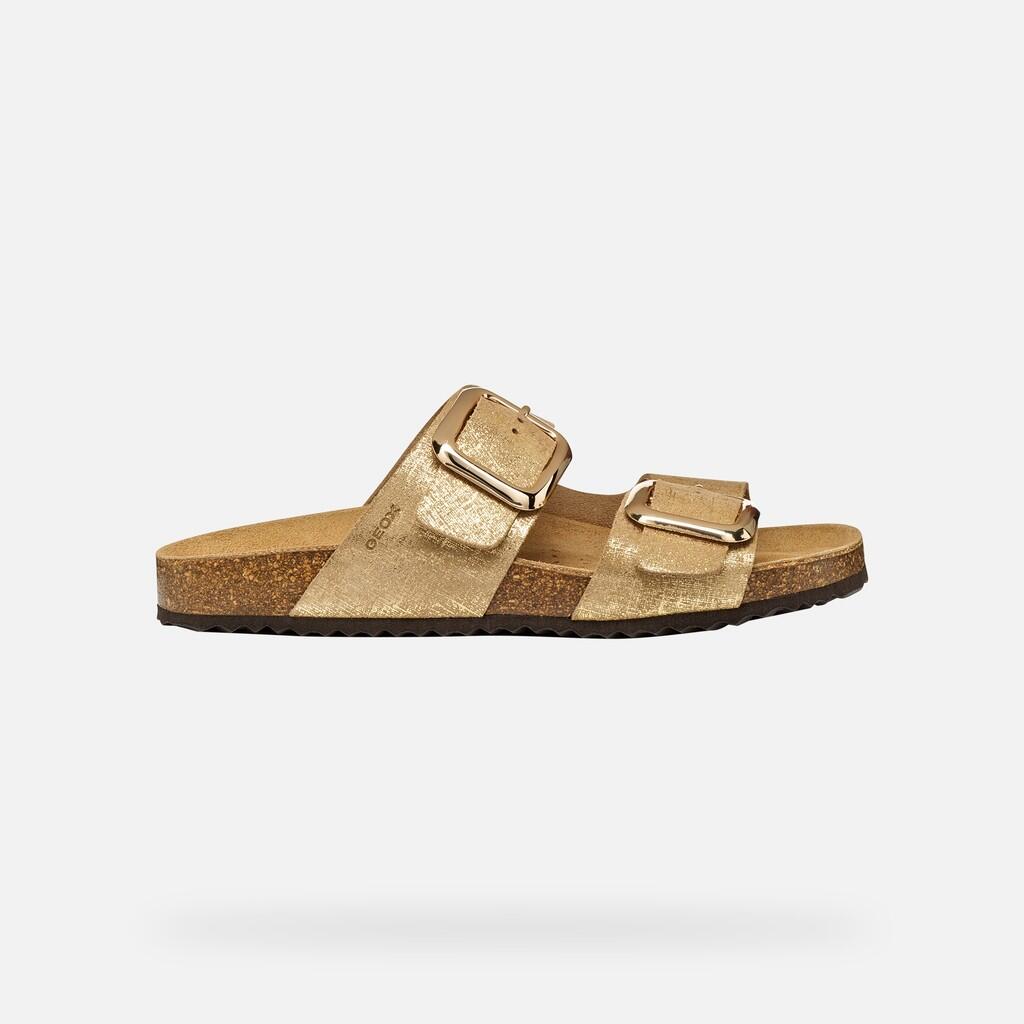 Sandales Femme D BRIONIA R Or Clair 2/7