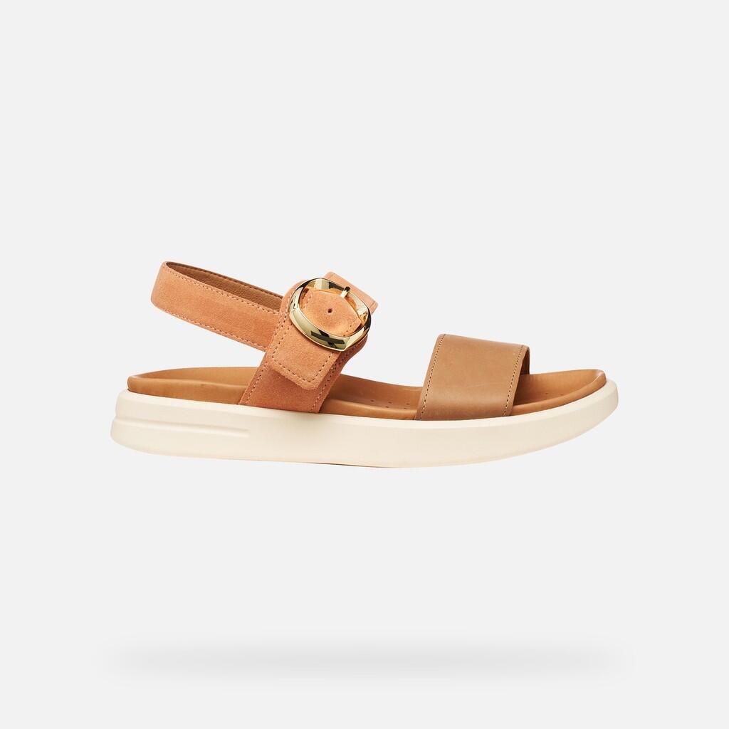 Sandales Femme D XAND 2S Pêche/Beige 2/7