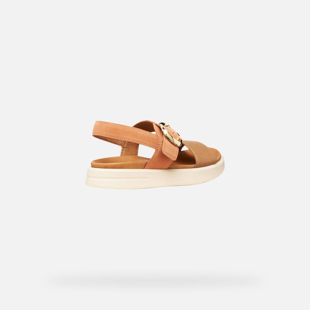 Sandales Femme D XAND 2S Pêche/Beige 5/7
