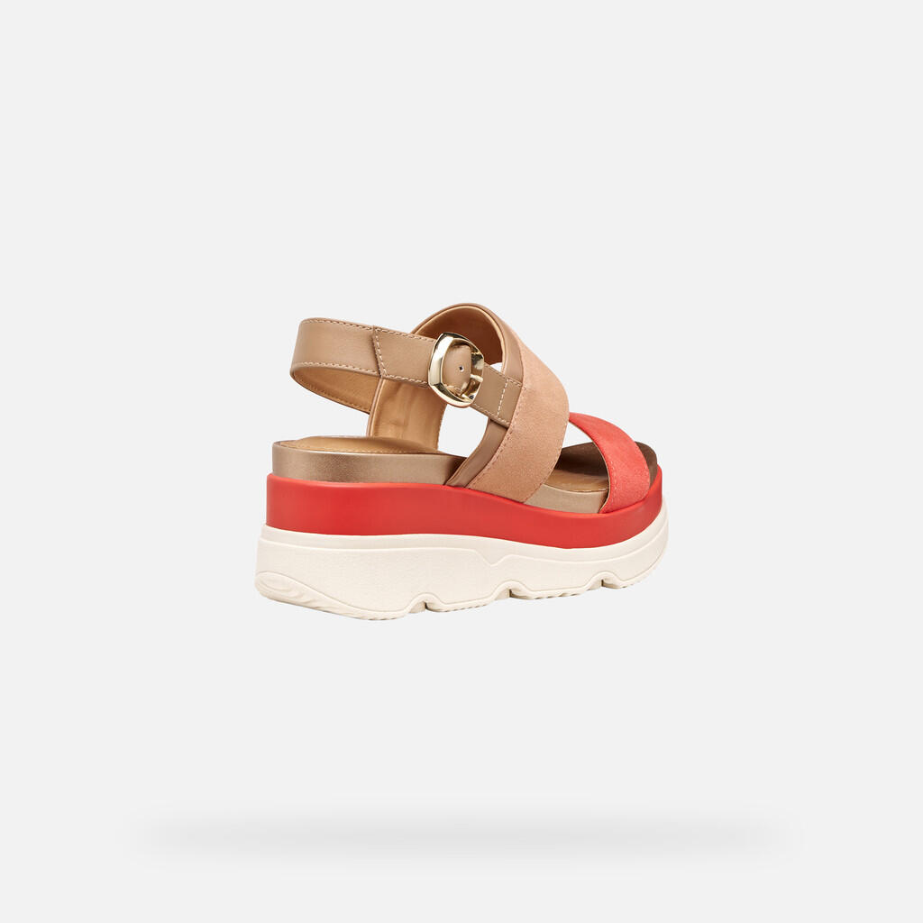 Sandales Femme GARDENIA WOMAN Beige Rosé/Marron Clair 7/7