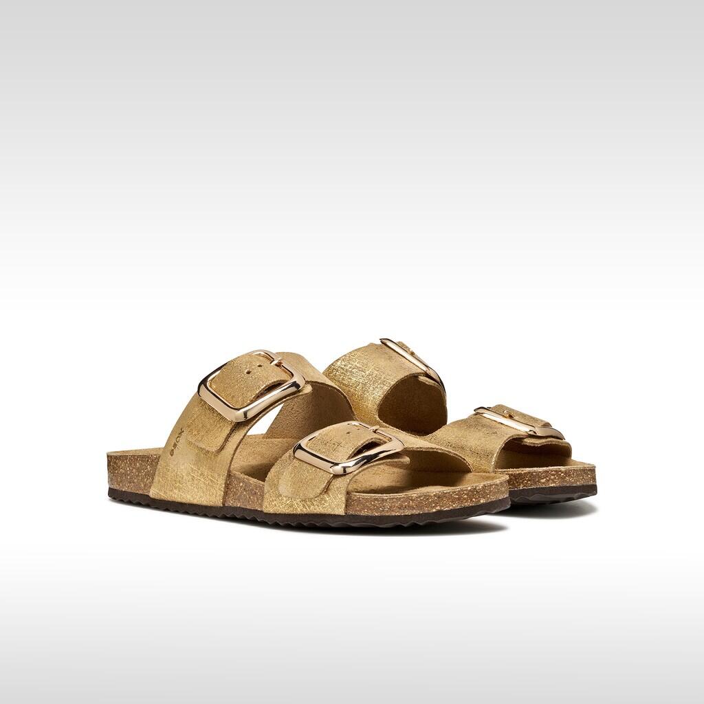 Sandales Femme D BRIONIA R Or Clair 4/7