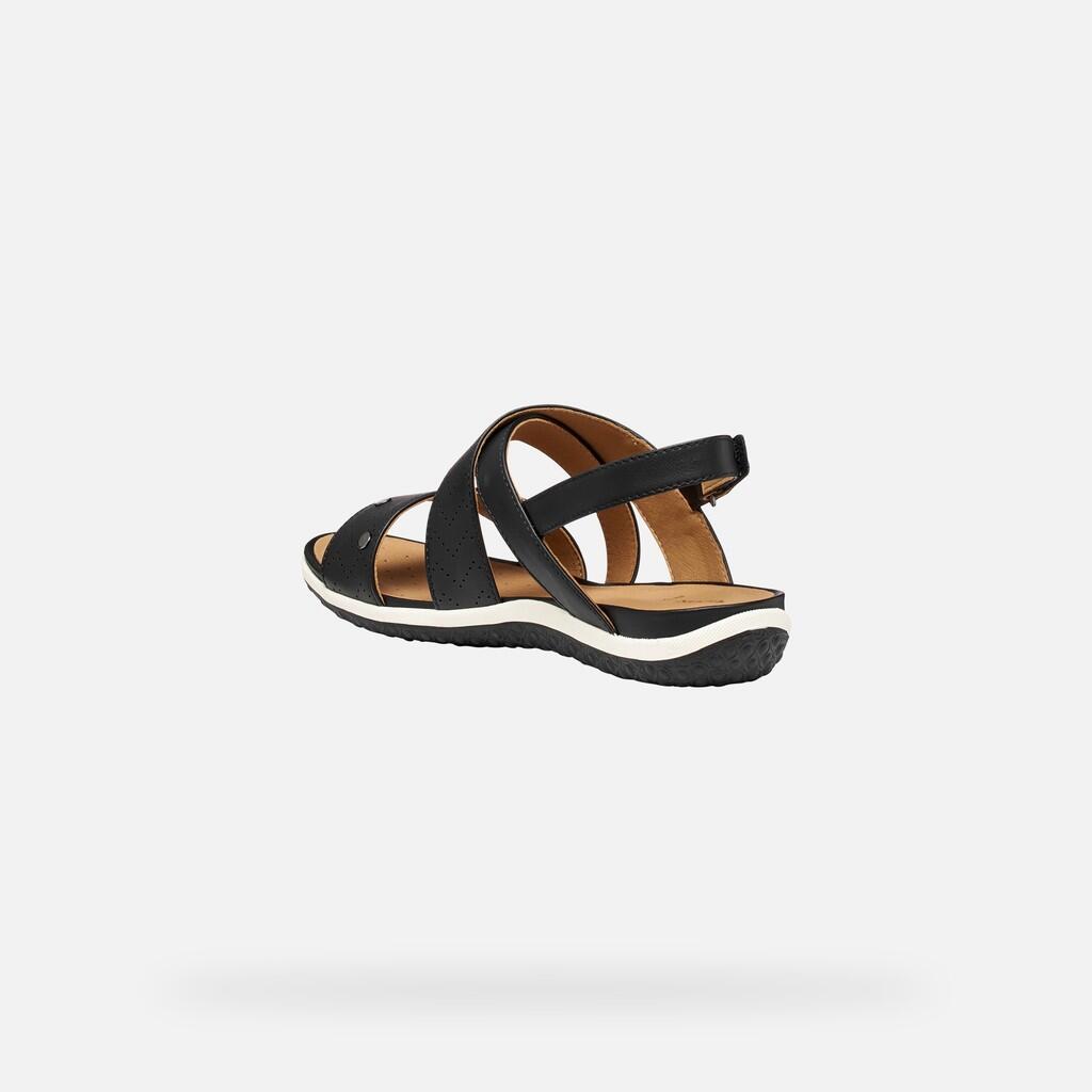 Sandales Femme D SANDAL VEGA Noir 6/7