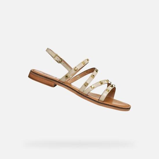 Sandales Femme MADDALUSIA C WOMAN Blanc Cassé
