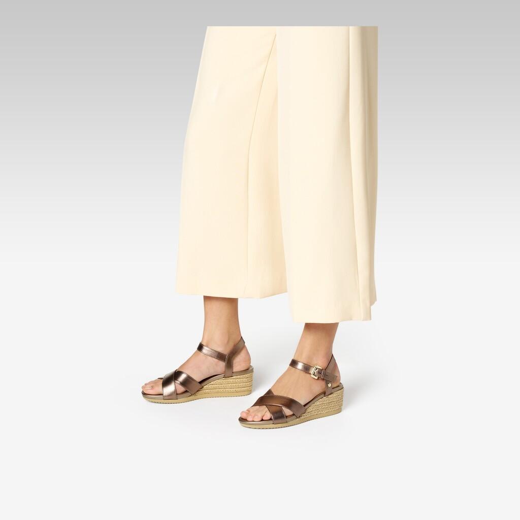 Sandales Femme D ISCHIA CORDA Beige Foncé 3/7