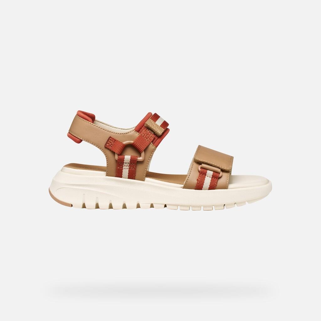 Sandales Femme FLEXTRIDE S WOMAN Beige/Brique 2/7