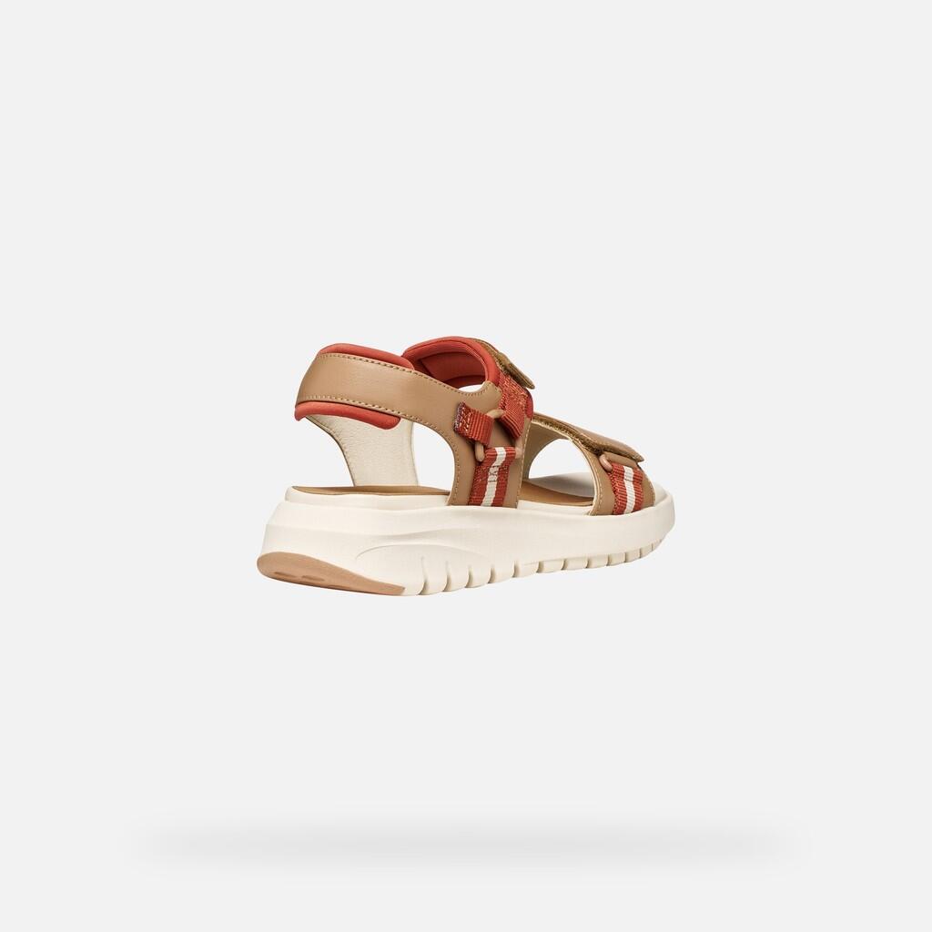 Sandales Femme FLEXTRIDE S WOMAN Beige/Brique 5/7