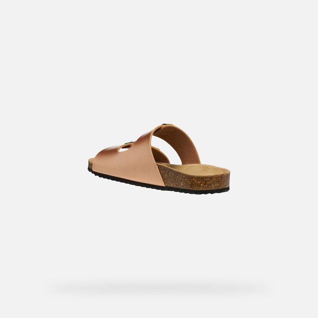 Sandales Femme D BRIONIA Pêche 5/7