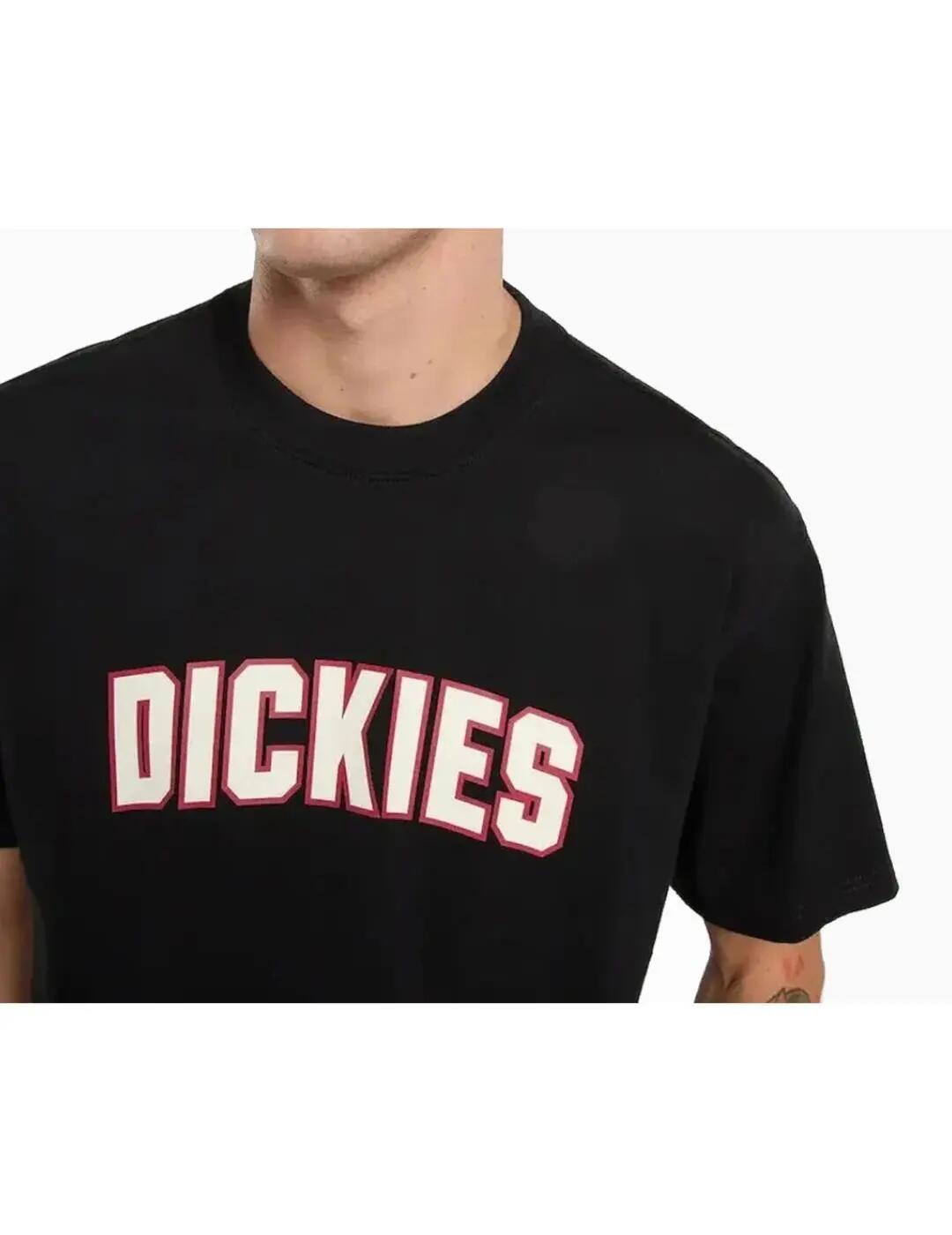 Camiseta para Hombre Dickies Aitkin  Negro 2/3