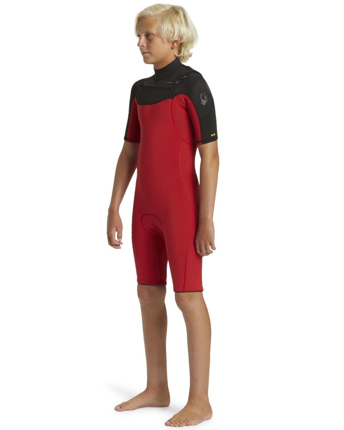 Springsuit de manga corta 2/2MM EVERYDAY SESSIONS Rojo Niño 3/4