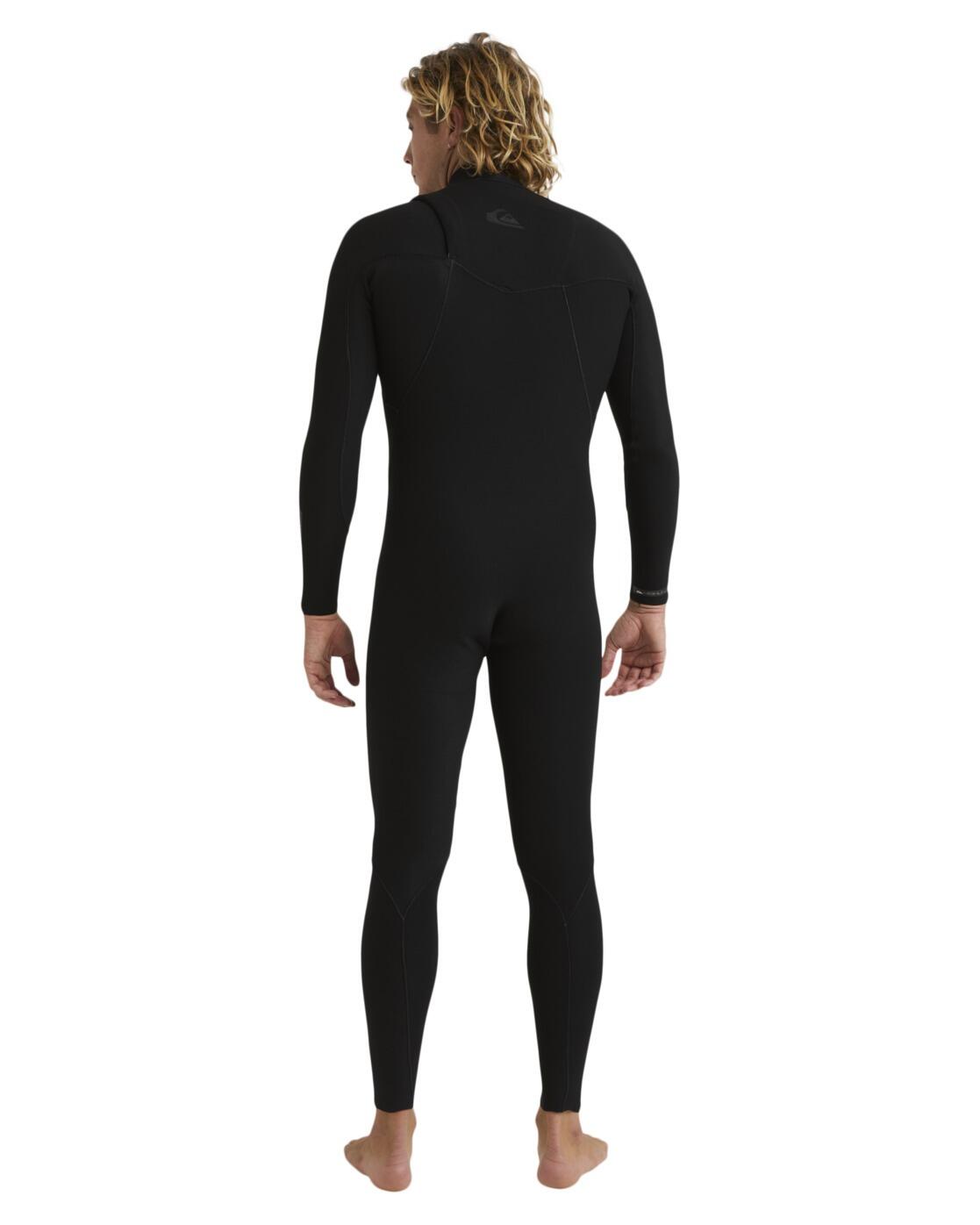 Combinaison de surf zip poitrine 3/2MM HIGHLINE 2024 Noir Homme 2/4