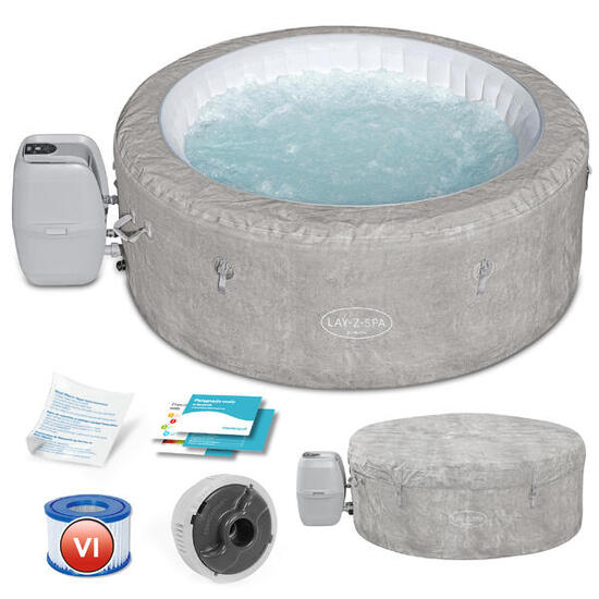 Dmuchane SPA z masażem i podgrzewaczem wody 4 osobowe Bestway 60065