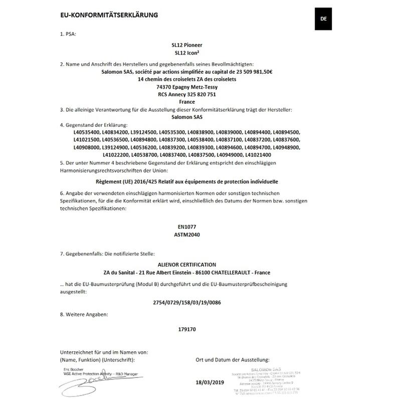 Cască de schi Schi SALOMON Icon Lt Pro Adulți