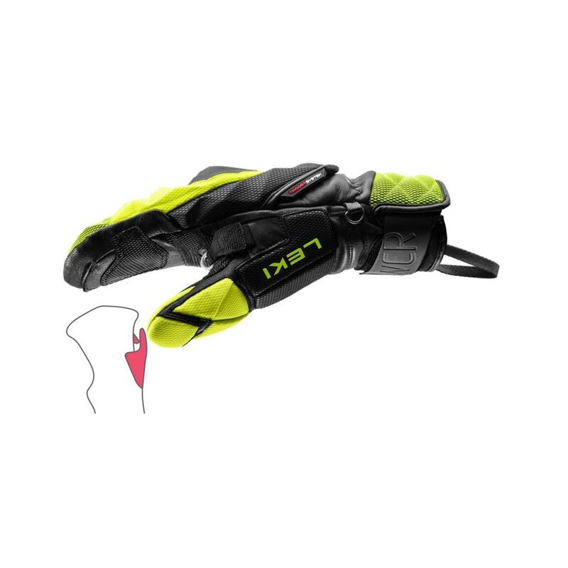 Mănuși de schi pentru bărbați LEKI WCR Venom SL 3D Mitt