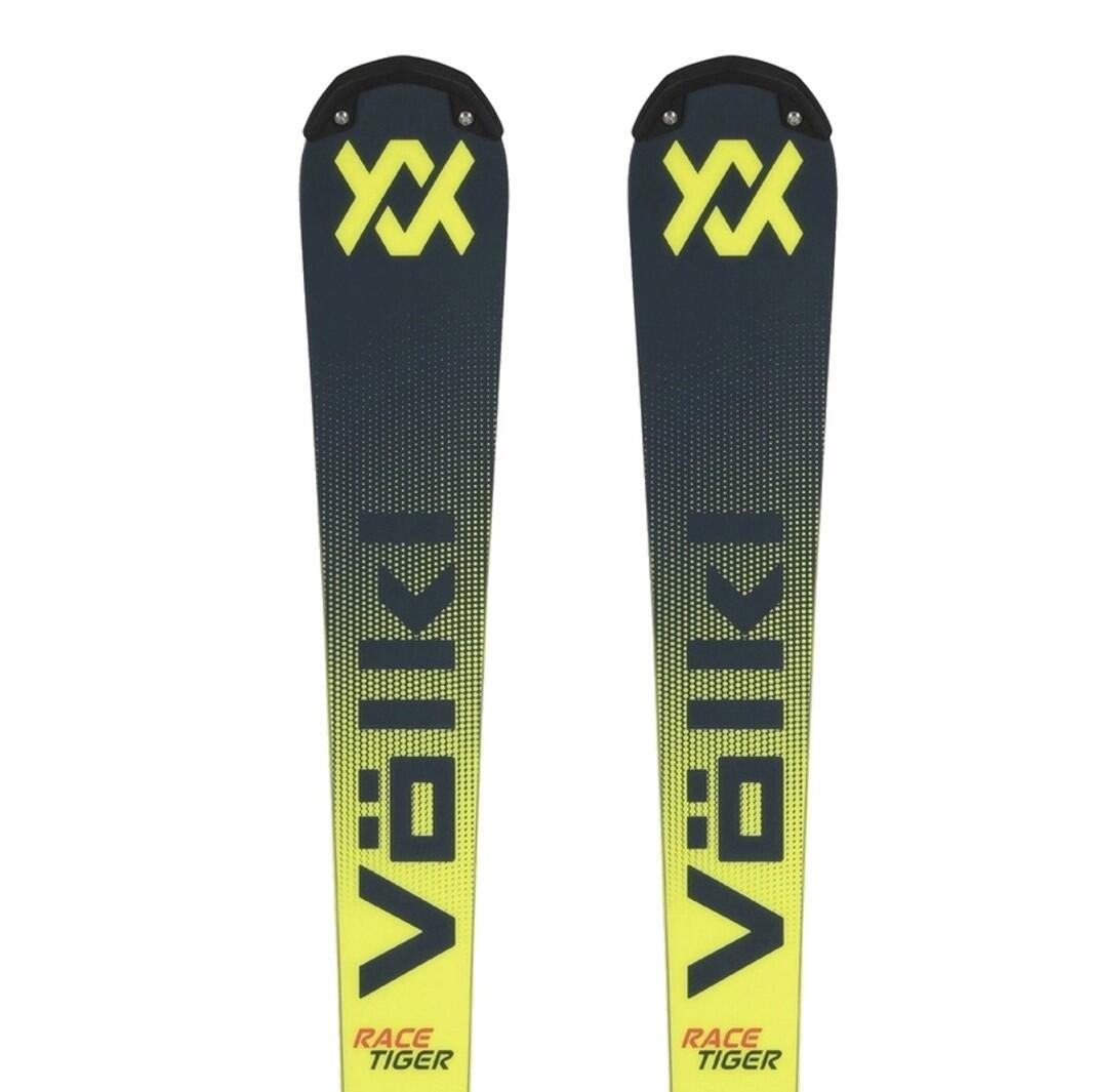 Pack Ski Racetiger Sl R Jr Plate +fixations Comp 10 Tcx Garçon 3/4