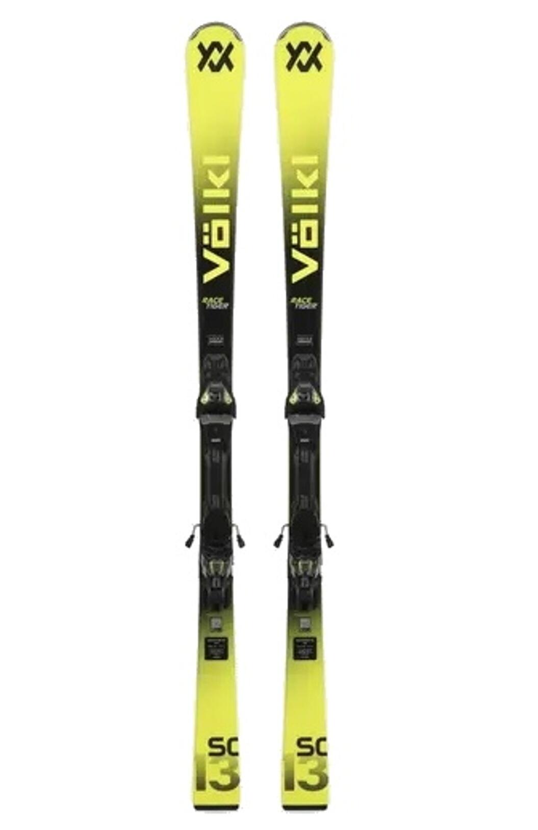 Zaino da sci Volkl Racetiger sc giallo + attacco Vmotion 10 gw giallo per uomo 2/3