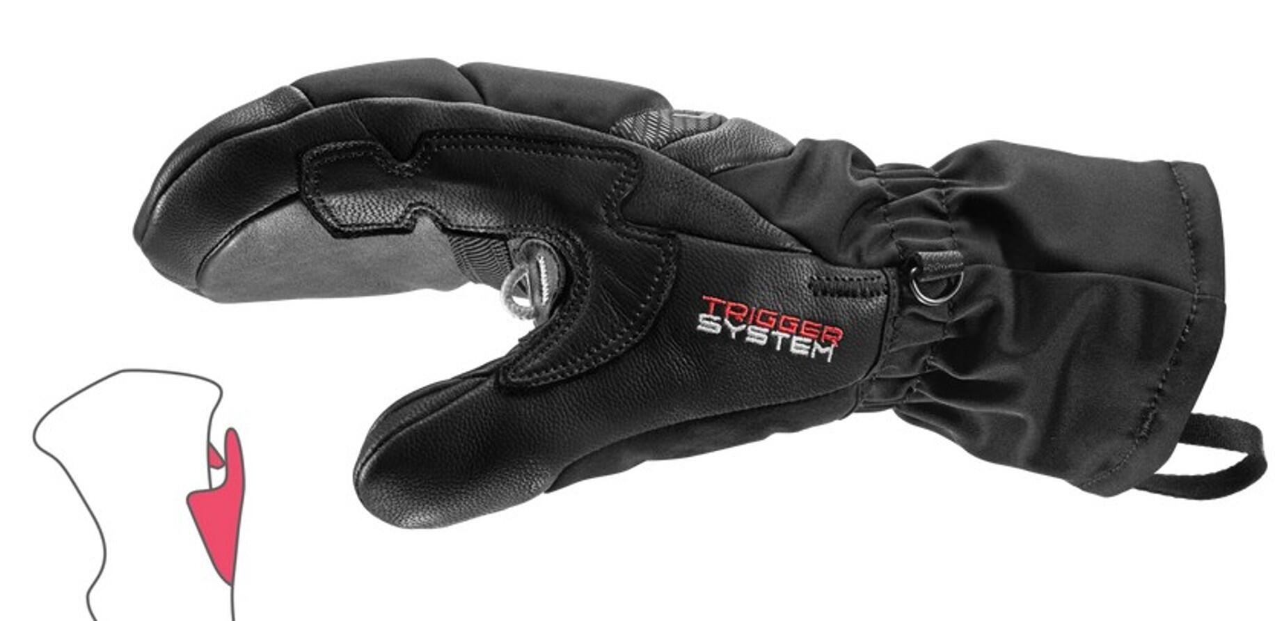 LEKI Leki Damen Handschuhe Griffin Base 3D Women Mitten black 4/4