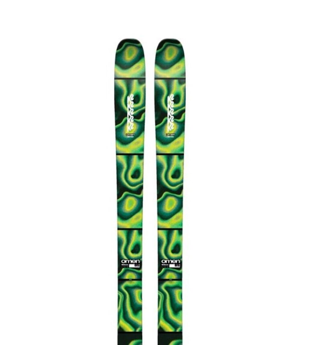 Esquís K2 Omen 85 Verde para hombre (sin accesorios) 2/4