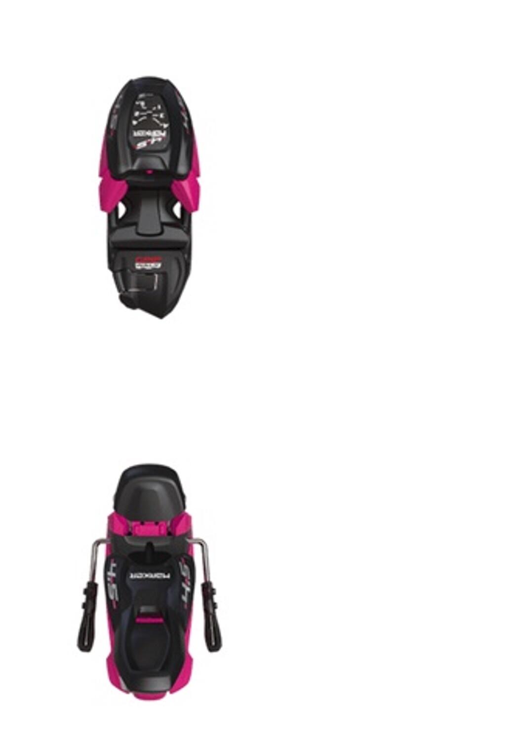 Volkl Flair Junior Ski-Paket + 4.5 Vmotion Jr Bindungen, Schwarz, für Mädchen 2/2