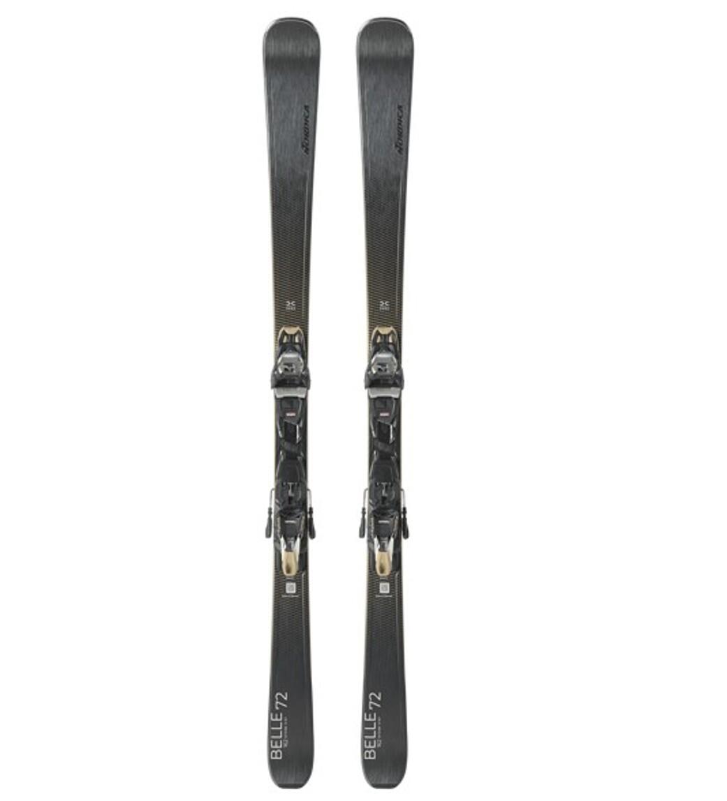 Nordica Belle dc 72 + Bindung Tp2 lt11 fdt Grau Damen-Skipaket 4/4