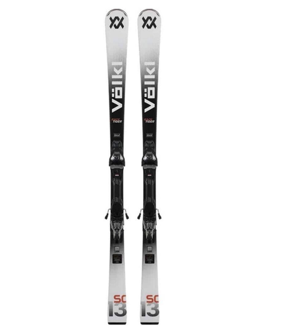 Zaino da sci Volkl Racetiger sc bianco + attacco Vmotion 11 gw Uomo Bianco 2/3