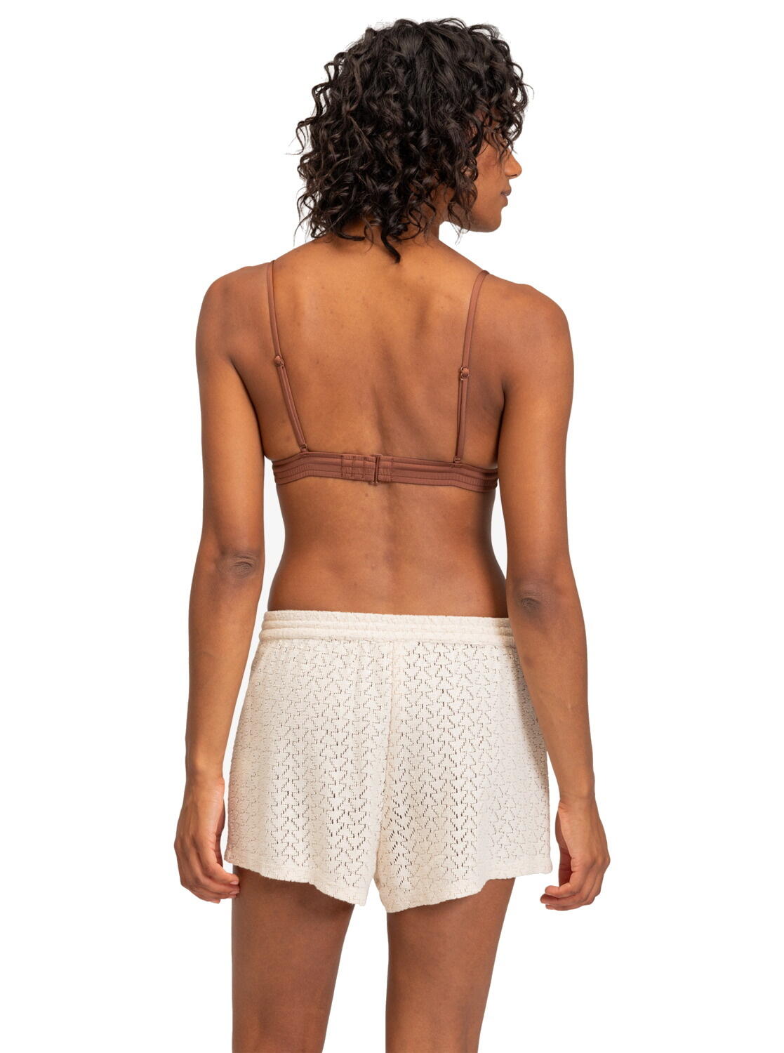 ROXY Roxy Sunset Riders Häkel Shorts beige 3/3
