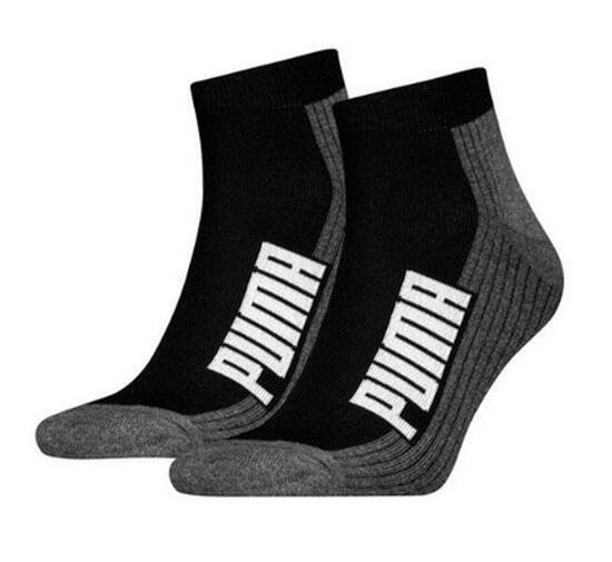 PUMA Puma Sneaker Socken Quarter Jump 2-Pack schwarz